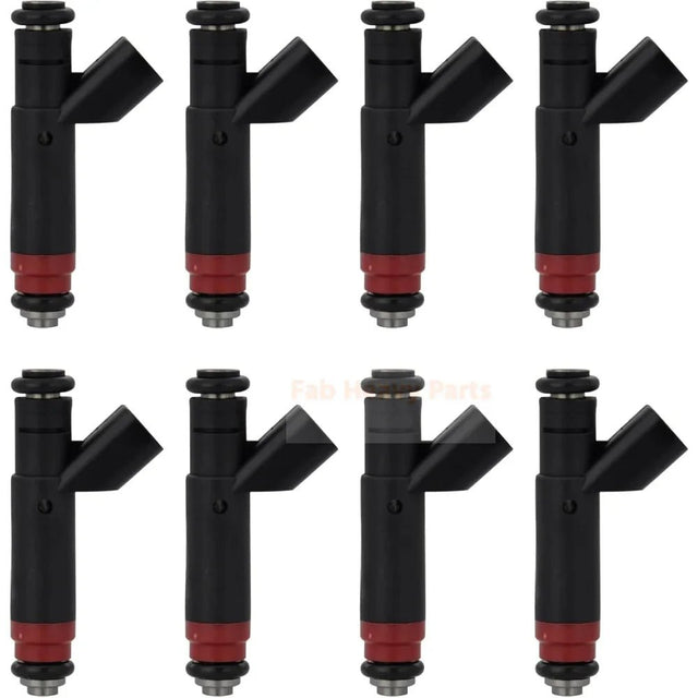8PCS Fuel Injectors 53032145AA RL032145AA Fits for Jeep 2001 - 2004 Grand Cherokee for Dodge 2002 - 2003 Ram 1500, 2001 - 2003 Durango/Dakota, 4.7L - Fab Heavy Parts