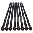 8Pcs Push Rod 120456311 120456310 for New Holland L175 L215 L213 for Case 410 420 - Fab Heavy Parts