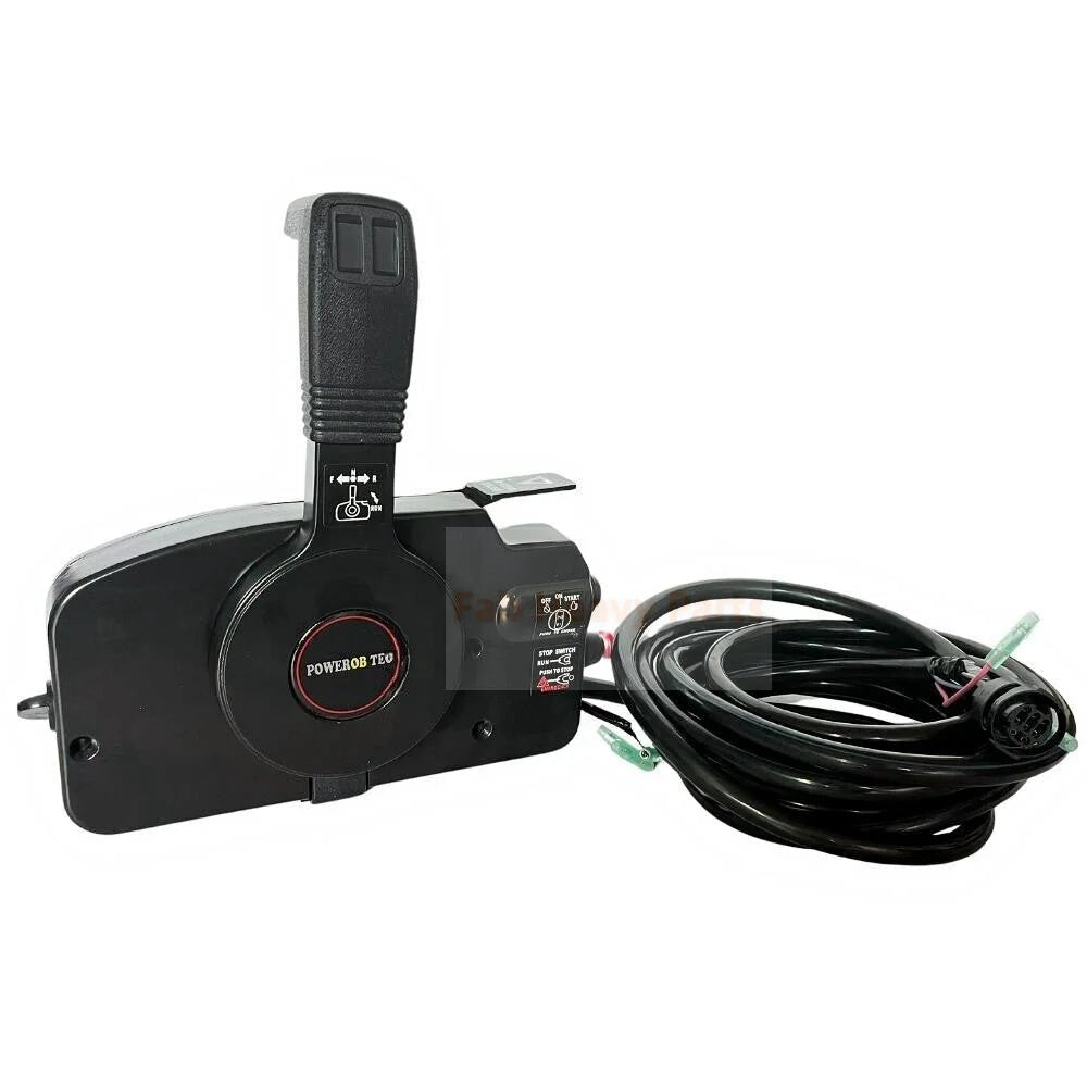 8Pins 5M Remote Control Box No Trim Switch & Key 3GFQ845001 Fits for Tohatsu Outboard - Fab Heavy Parts