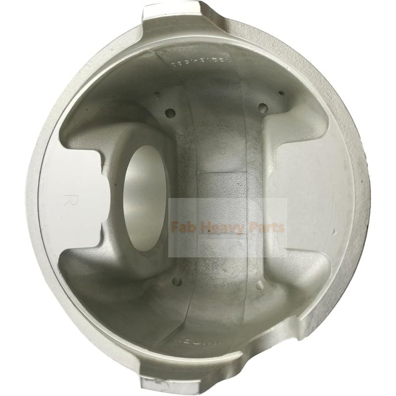 8X Piston with Pin and Clips L 13216 - 1560 / R 13226 - 1140 Fits For Hino Engine EF550 - Fab Heavy Parts