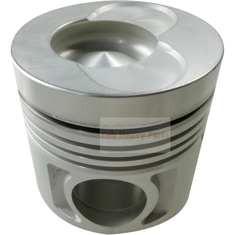8X Piston With Pin And Clips R 13216 - 2980 L 13216 - 2681 Fits For Hino F17D - TI F17DTI Engine Parts - Fab Heavy Parts