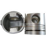 8x zuiger met pin en clips r 13226-1200 L 13216-2050 fits voor Hino-motor F17D