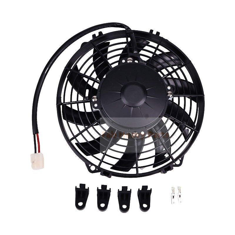 9" Low Profile Electric Fan 30100381 VA07-AP12/C-31S - Fab Heavy Parts