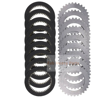 9 PCS -koppelingsplaten en schijf AT179473 T158801 Past voor John Deere 310e 410e 410G 315SJ