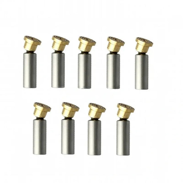 9 Pieces Hydraulic Pump Piston 9T-3018 for Caterpillar CAT Engine 3304 3126 3054 3176 Loader 416 426 428 436 438 Bullozer D5H D6M - Fab Heavy Parts
