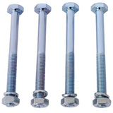 Boat Trailer Jack 34.5 in Bolt-on Tongue Weight Capacity 1500 lb with PP Wheels and Handle