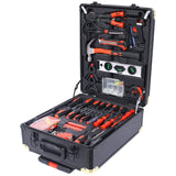 969pcs Home Repair Tool Set Kit Toolbox Storage Case with 4 Drawers Household Tool Kit with Rolling Tool Box - Fab Heavy Parts