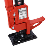 High Lift Jack 60" Utility 7000 lbs Capacity Ratcheting Off Road Heavy-Duty Bumper--Red