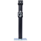 Schweißanhänger-Anhänger-RV-Anhänger 5.000 Pfund. 15-1/2 Zoll vertikales Reisen schwarz