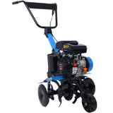 Gas-Powered 4-Cycle 2-in-1 Tiller and Cultivator 78.5cc with Handle 18IN Till Width EPA Complaint