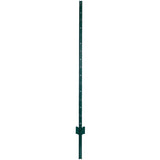 5Feet 5Pack Heavy Duty Metal Fence Post with U-Channel Steel U-Post for Holding Garden Wire Corner Anchor--Green