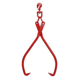 32ログリフティングトングヘビーデューティグラップルティンバークロー - レッド