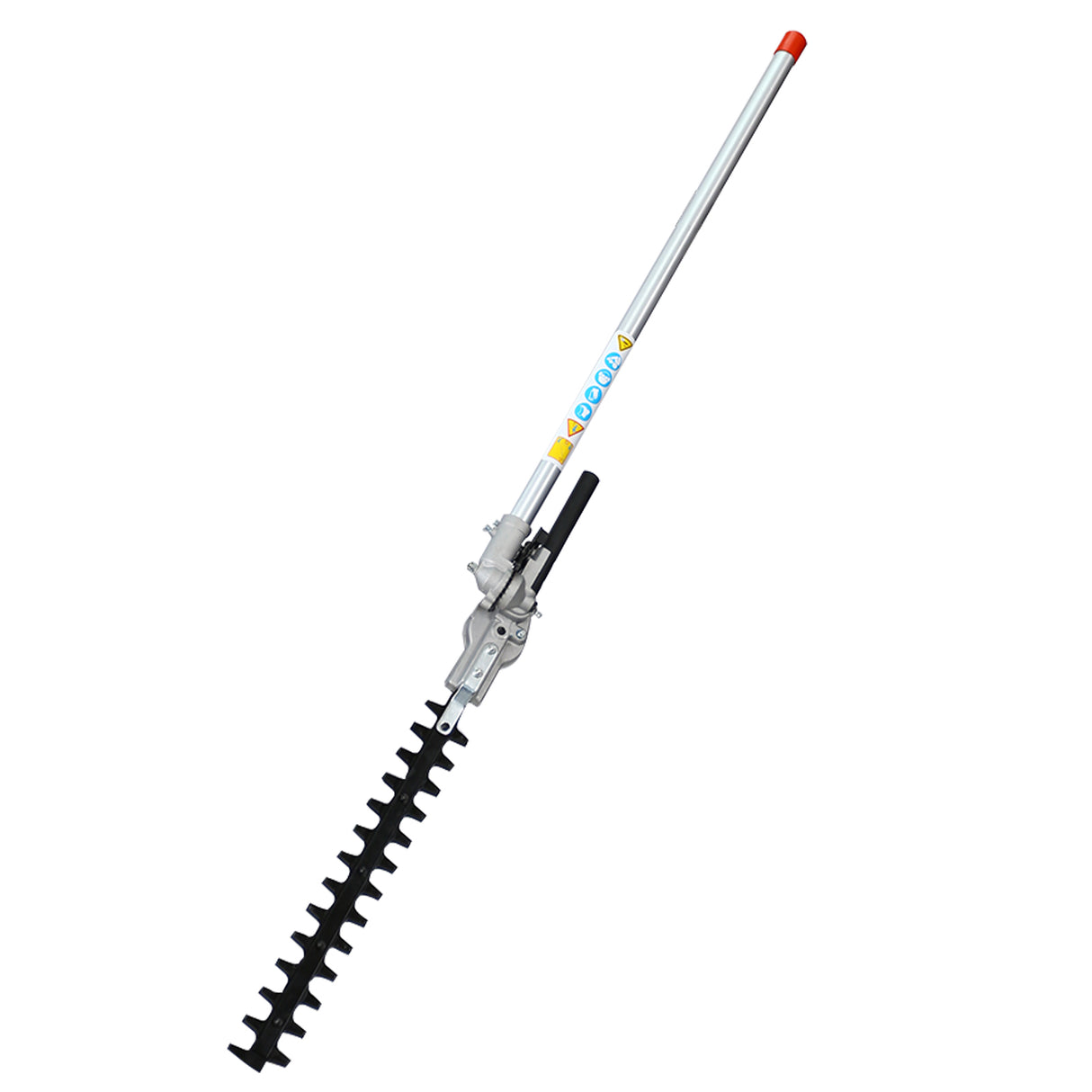 4 in 1 Multi-Functional Trimming Tool 63CC 2-Cycle Garden System with Gas Pole Saw Hedge Trimmer Grass Trimmer and Brush Cutter EPA Compliant