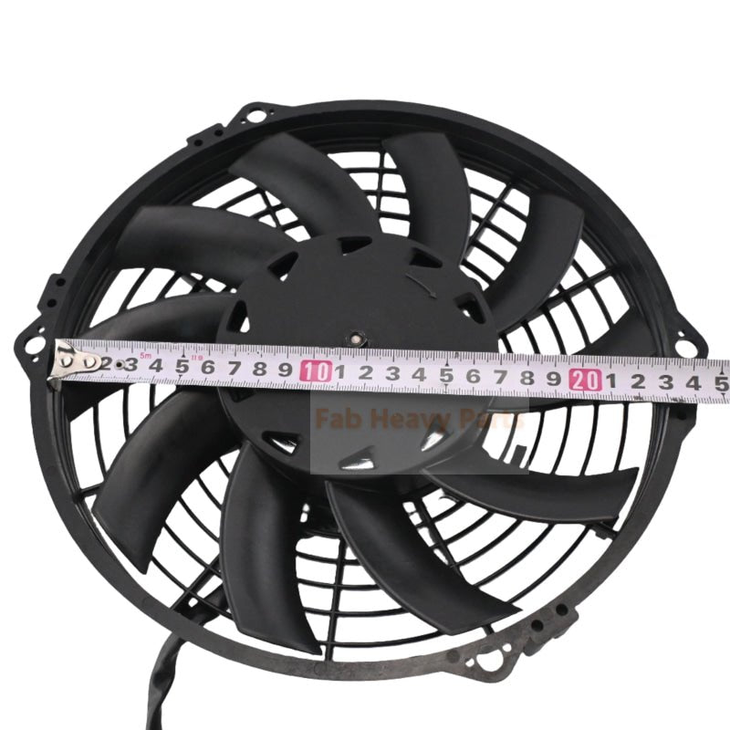 9in Curved Blade Low Profile Fan Pull 30100452 VA07-AP12/C-58A - Fab Heavy Parts