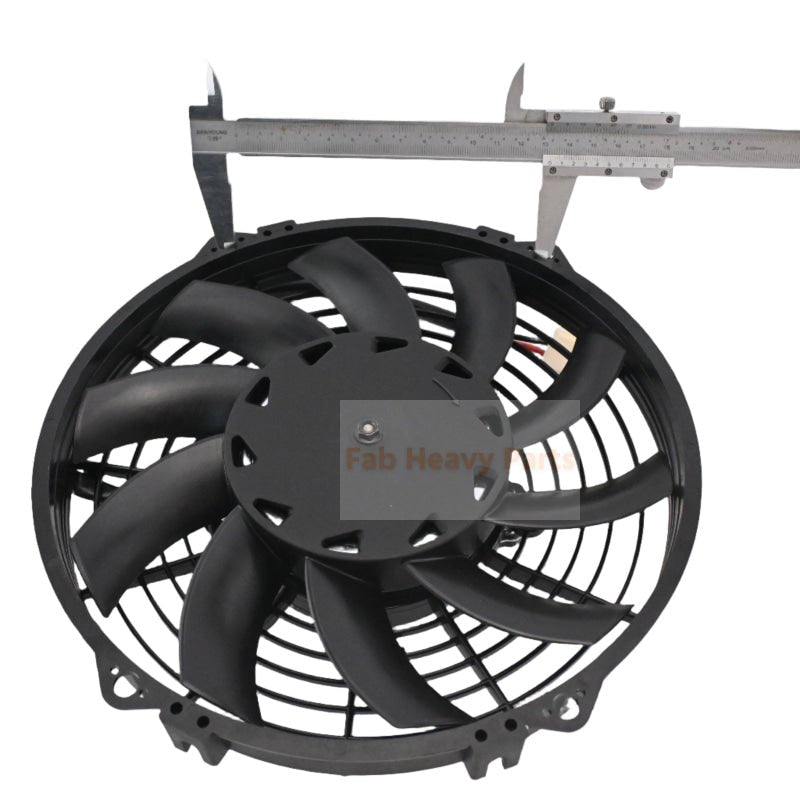 9in Curved Blade Low Profile Fan Pull 30100452 VA07-AP12/C-58A - Fab Heavy Parts