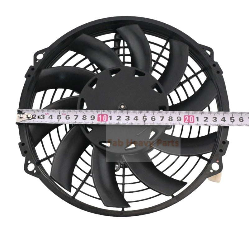 9in Curved Blade Low Profile Fan Pull 30100452 VA07-AP12/C-58A - Fab Heavy Parts