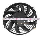 9in Curved Blade Low Profile Fan Pull 30100452 VA07-AP12/C-58A - Fab Heavy Parts