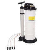 9L 2.4 Gallon Pneumatic&Manual Oil Extractor Pump Oil Changer Vacuum Fluid Evacuator Extractor - Fab Heavy Parts
