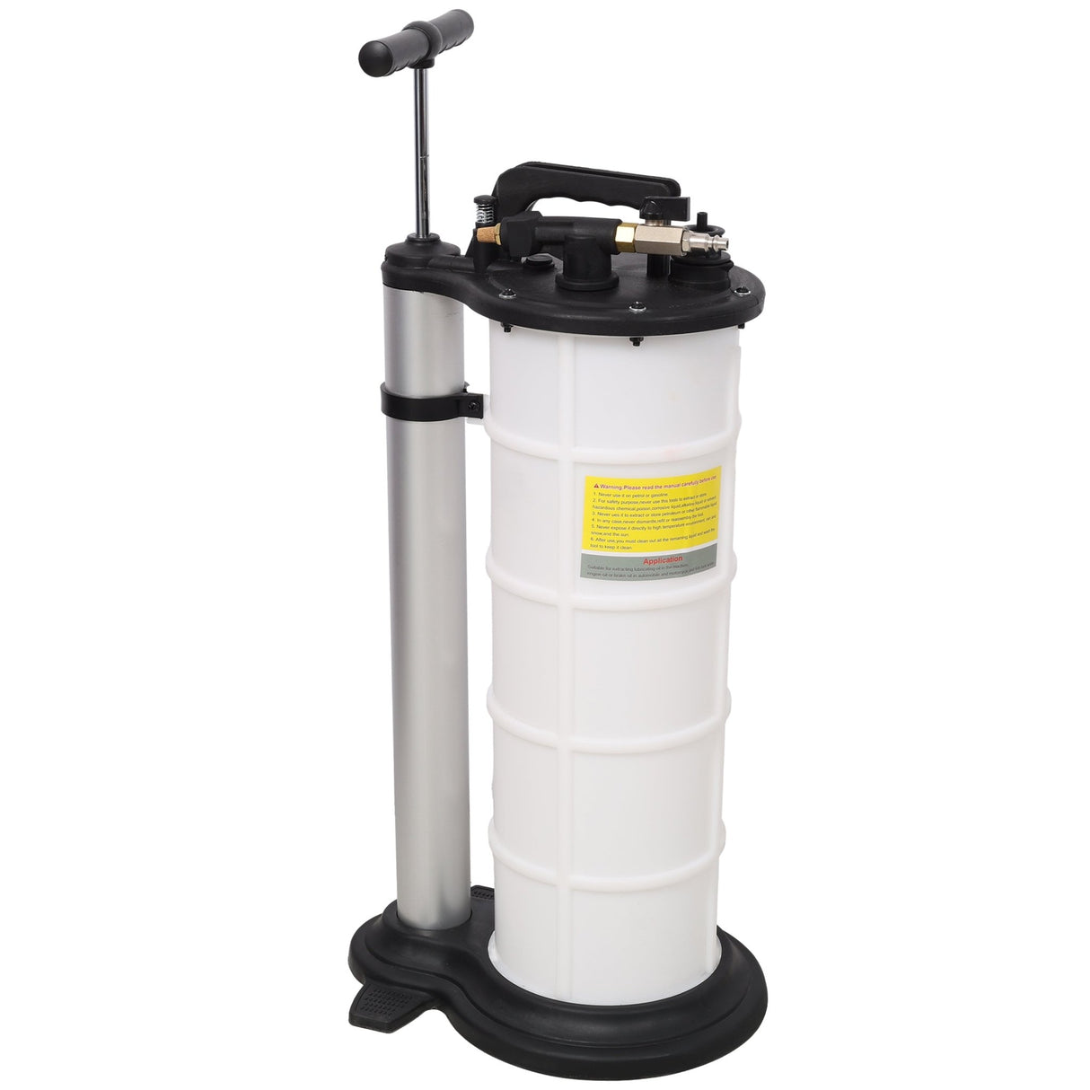 9L 2.4 Gallon Pneumatic&Manual Oil Extractor Pump Oil Changer Vacuum Fluid Evacuator Extractor - Fab Heavy Parts