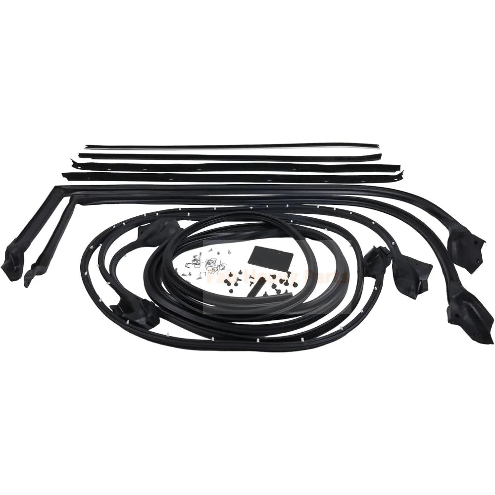 9Pcs Weatherstrip Seal Kit Door Window Sweep Roofrail Trunk ‎AM-801002277 Fits for 1970-1981 Chevrolet Camaro with Decor Trim Pontiac Firebird with Decor Trim
