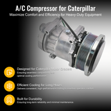 Air Conditioning Compressor 320-1291 3201291 Fit for Caterpillar Motor Grader CAT 12M2 160M3 12M3