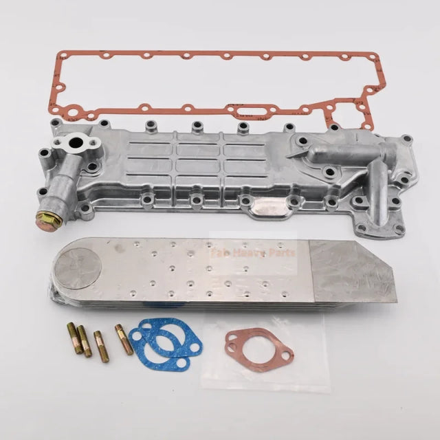 Conjunto de enfriador de aceite 8970200373 para el motor Isuzu 4BG1 4BD1 FITS para John Deere Excavator 180 180CW 135C