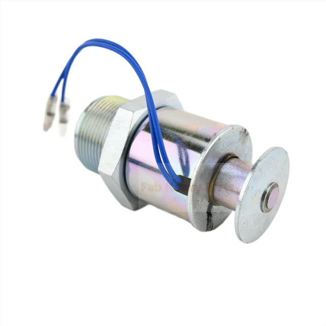 12V Fuel Shutoff Stop Solenoid 30A87-00060 for Mitsubishi K3B K3E K4D S3L S3L2Y1 Engine