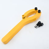 1 PCS Adjustable Hydraulic Cylinder Spanner Wrench Piston Spanner Opening 190mm Thickened Handle