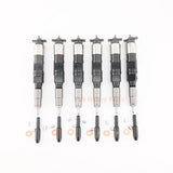 6PCS Fuel Injector RE516540 RE507860 095050-5050 Fits for John Deere 6068 6081 6090