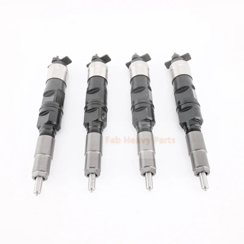 4PCS Fuel Injector RE516540 RE507860 095050-5050 Fits for John Deere 4045 4.5L