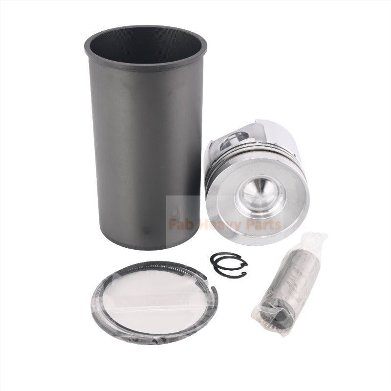 1 Set of Piston and Cylinder liner Kit Fits Cummins QSB3.3 B3.3 B3.3T Engine Daewoo 460 470 Plus