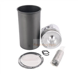 1 conjunto de kit de revestimiento de pistón y cilindro se adapta a Cummins QSB3.3 B3.3 B3.3T Motor Daewoo 460 470 más