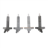 4 PCs Kraftstoffinjektor E7NN9F593Ca für Ford New Holland Traktor 3930 4640 4830 5030 5110 555d