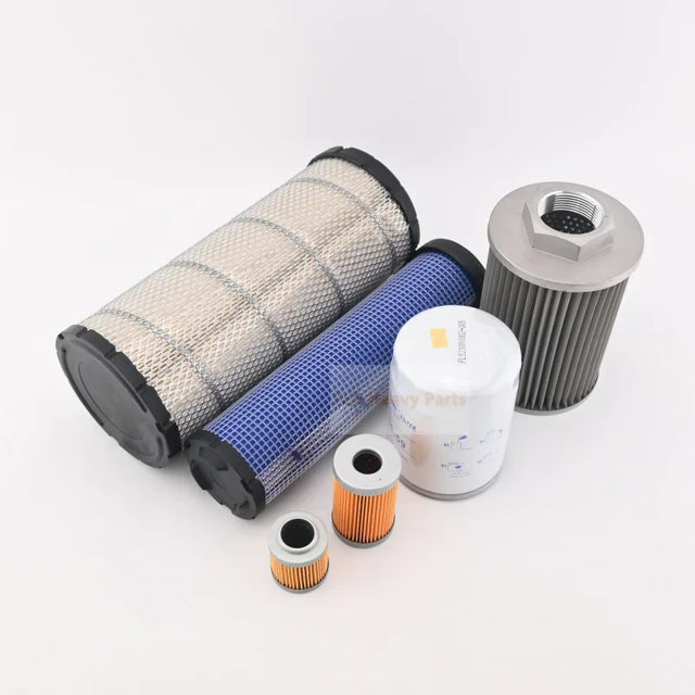 Kit de filtre d'entretien pour mini-pelle Kubota KX121-3