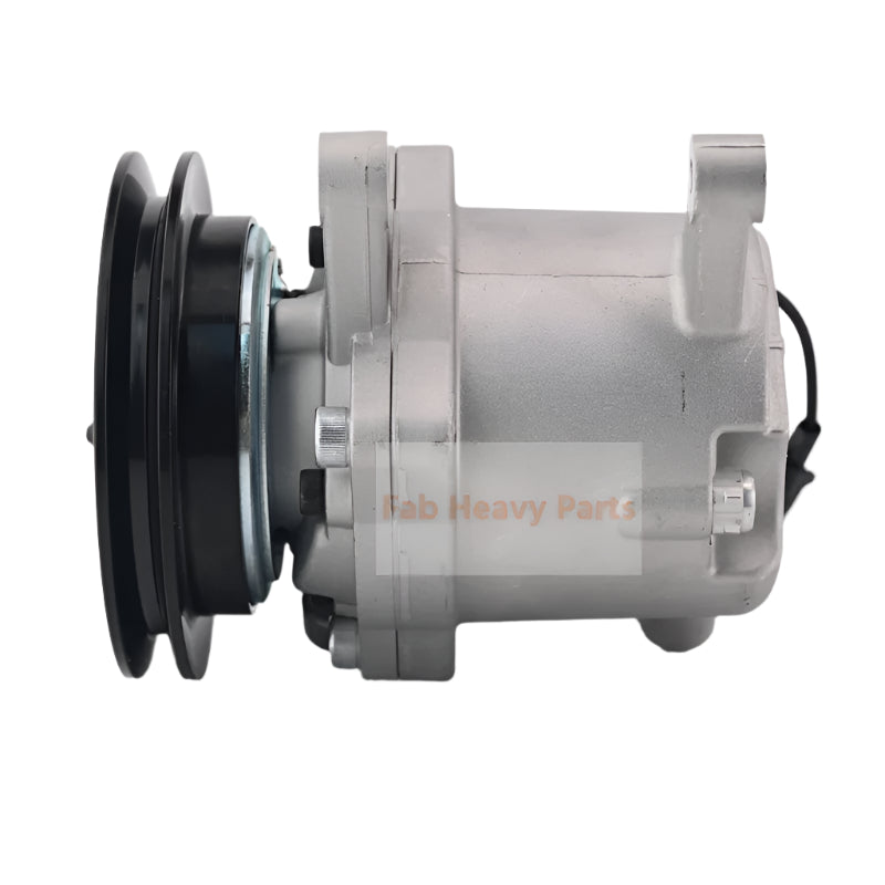 Air Conditioning Compressor T2055-72210 T205572210 Fits for Kubota Excavator KX080-3 KX121-3 KX161-3 U45-3 U50-3