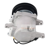 Air Conditioning Compressor T2055-72210 T205572210 Fits for Kubota Excavator KX080-3 KX121-3 KX161-3 U45-3 U50-3