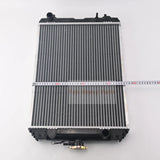 Fits For Komatsu CD20R-1 PC27MR-1 PC28UU-3 PC30MR-1 PC30UU-3 Hydraulic Radiator Assembly 21U-03-31111