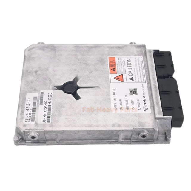 Controlador de computadora del motor ECU 8982046851 para la excavadora Hitachi Isuzu 4HK1 con programa