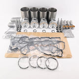 Overhaul Rebuild Kit Fits Doosan D24 D24NAP Engine Aftermarket Replacement For Bobcat Loader S650 T595 S630 T630 T650 S595 with Standard Bearings Final clearance