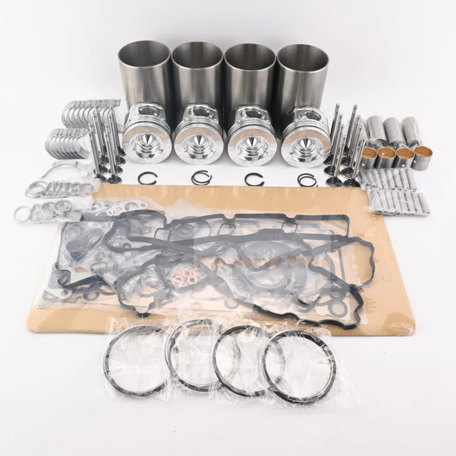 Overhaul Rebuild Kit Fits Doosan D24 D24NAP Engine Aftermarket Replacement For Bobcat Loader S650 T595 S630 T630 T650 S595 with Standard Bearings Final clearance
