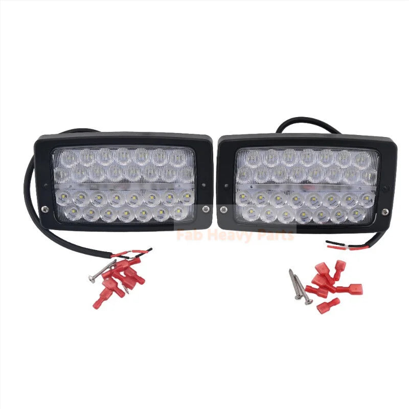 2 PCS LED Flush Mount Light AZ41570 Fits for John Deere Combine 1450 1550 2054 2056 2058 2064 2066 2258 2264 2266