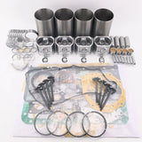 Kubota V2403 Motorüberholung Rebuild Kit Kolben Nummer 1G796-2111