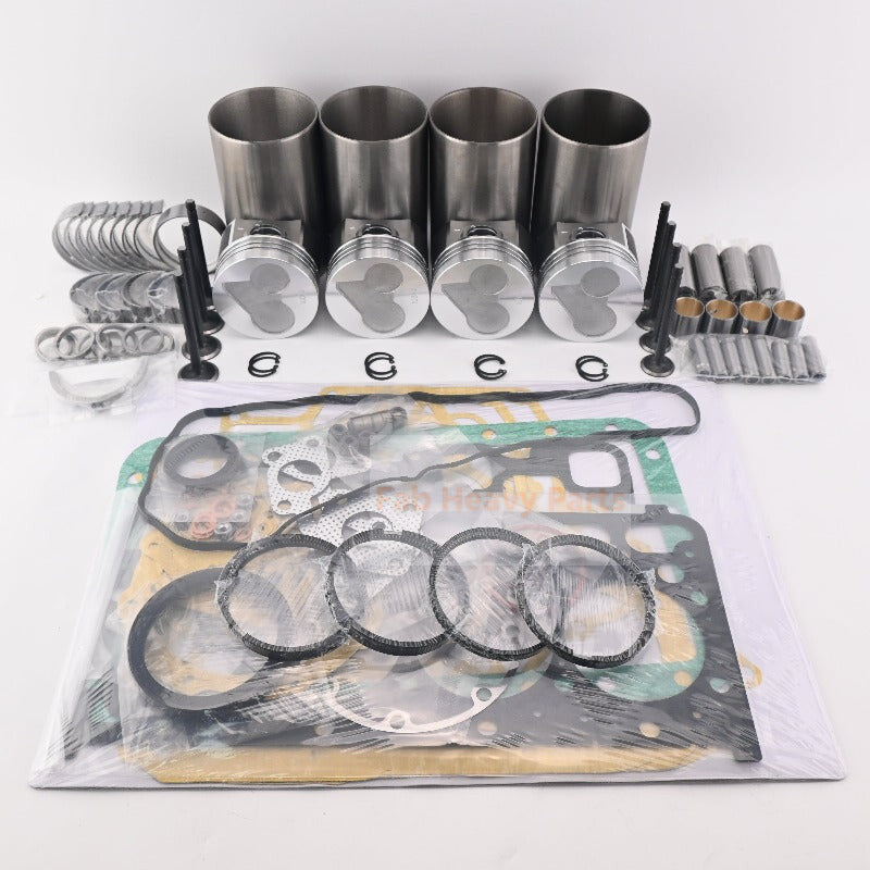 V2203-E2B Kubota Engine Overhaul Rebuild Kit Aftermarket Replacement For Bobcat 7753 763H B300 D300