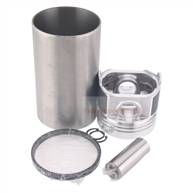 1 Set of Piston and Cylinder liner Kit Fits Kubota Engine V2203-E2B Aftermarket Replacement For Bobcat 7753 763H B300 D300