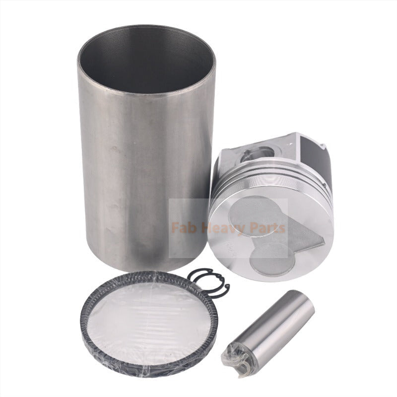 1 Set of Piston and Cylinder liner Kit Fits Kubota Engine V2203-E2B Aftermarket Replacement For Bobcat 7753 763H B300 D300
