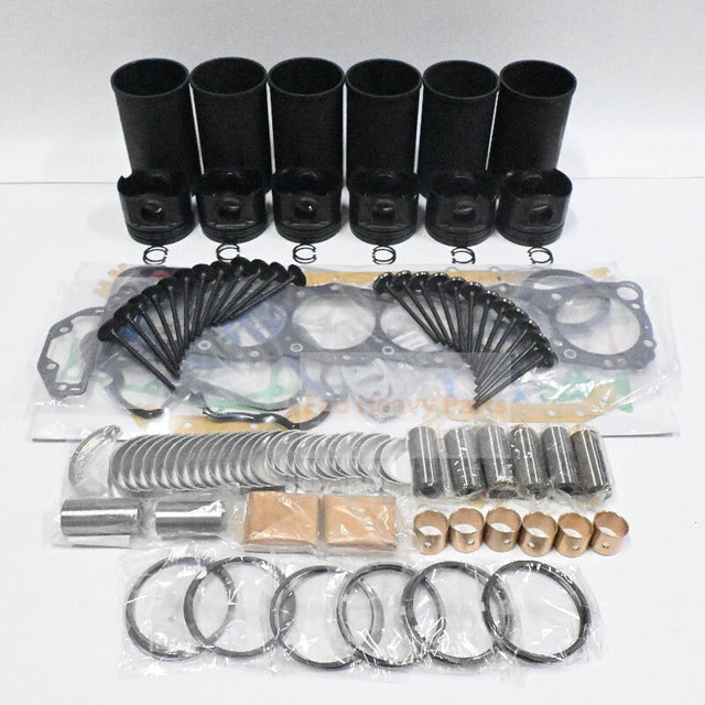 Overhaul Rebuild Kit for Hino J08E-VC Engine With Full Gasket Set