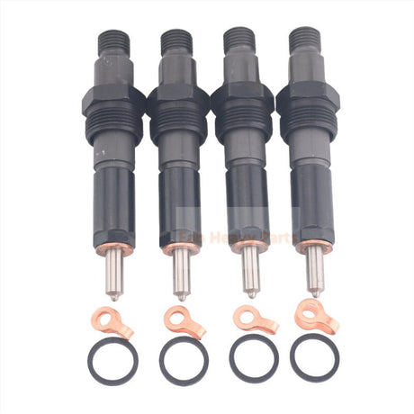 4 PCS Fuel Injector 3930573 3806248 Fits for Cummins Engine 4B3.9 4BT 4T-390 4BTA3.9L