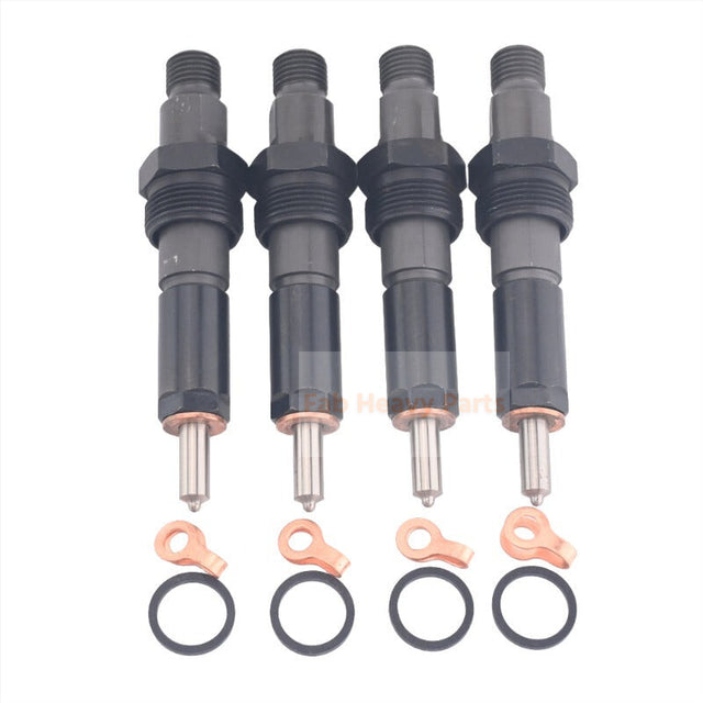 4 PCS Fuel Injector 3930573 3806248 Fits for Cummins Engine 4B3.9 4BT 4T-390 4BTA3.9L