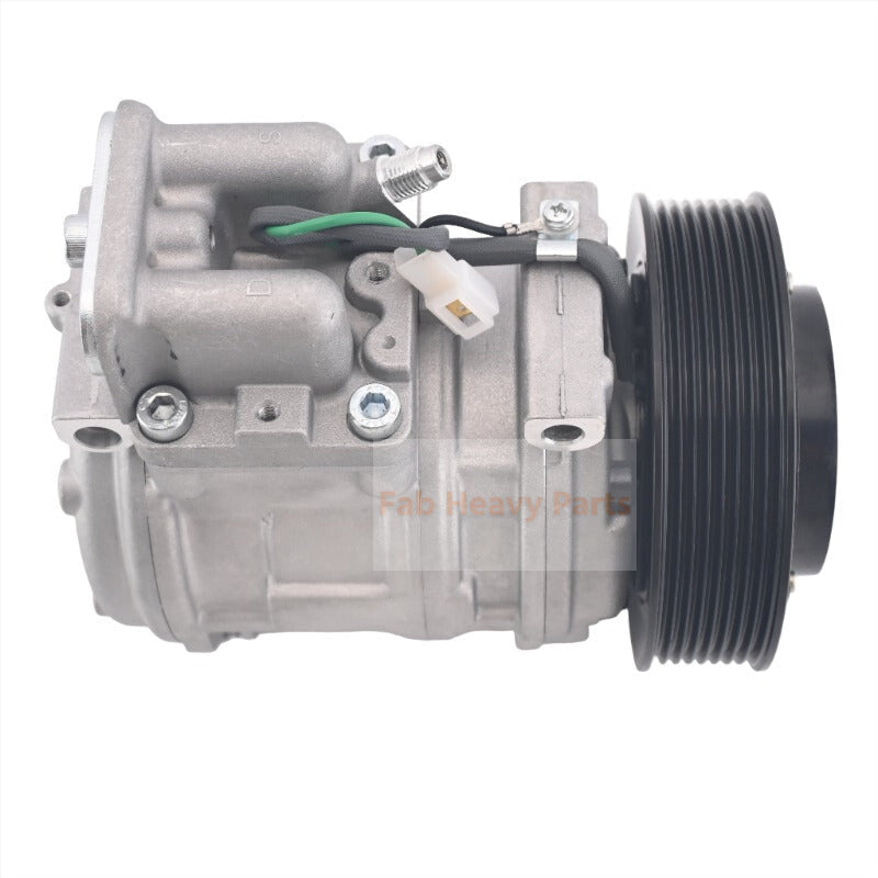Compressor 24v 8pk 130mm 10pa15l a/c dcp17084 acp527000s, adequado para caminhão mercedes benz atego axor 2 citaro econic