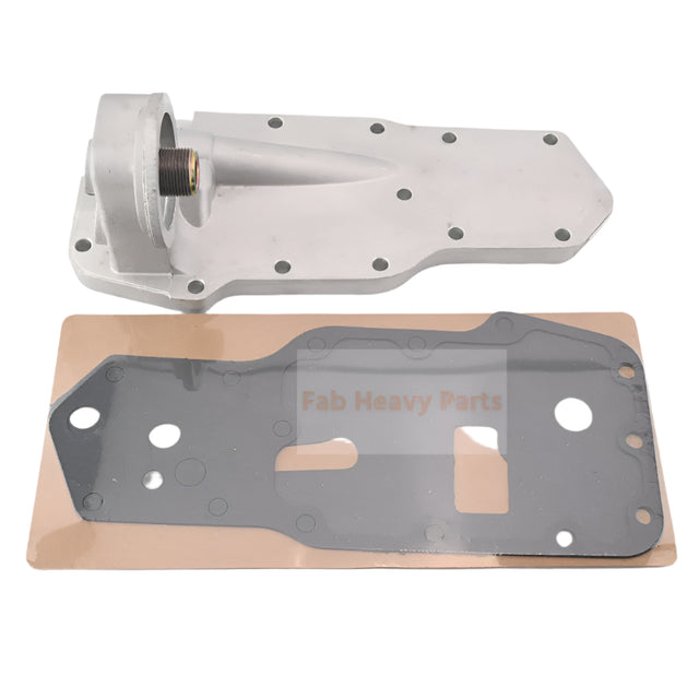 Coperchio del radiatore della testata di supporto del filtro dell'olio 4934218 Adatto al motore Cummins B5.9L 6B 6BT 6BTA